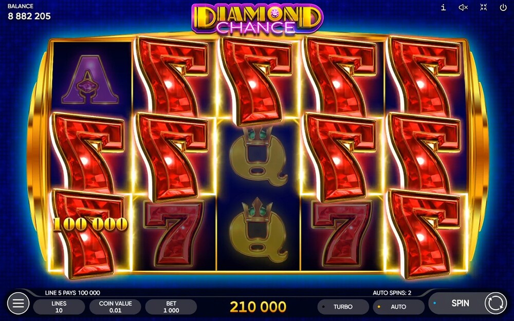 Gameplay of Diamond Chance