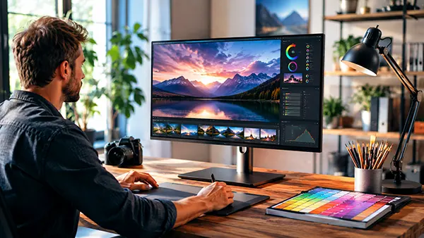 OLED-Bearbeitungsbildschirm
