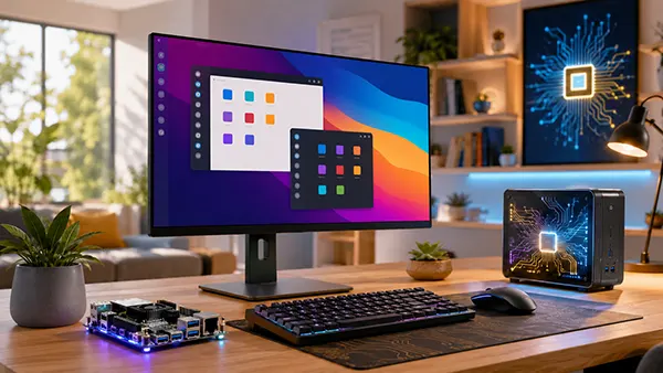 RISC-V-PC-Arbeitsplatz