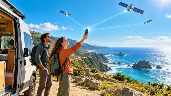Copertura satellitare per smartphone